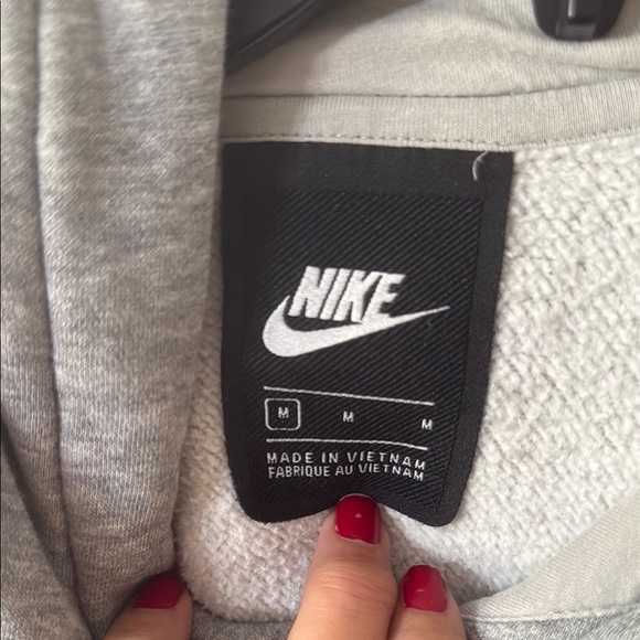 Nike Gray and Orange Athletic Sweatshirt Chicago Bears Men's M - Picture 3 of 4